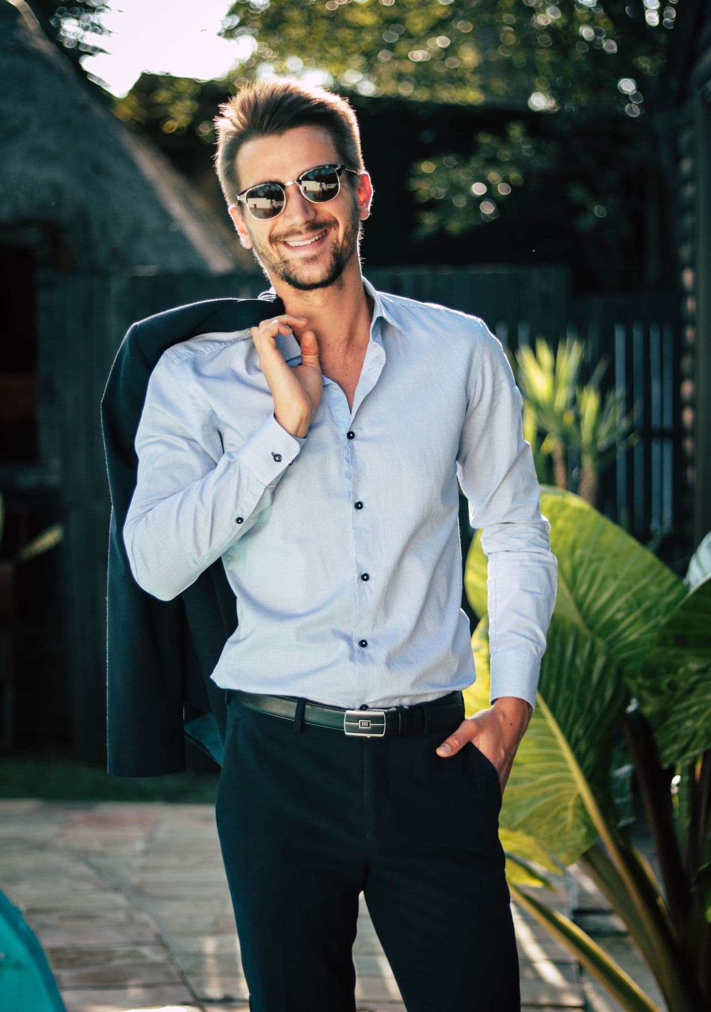 Look casual com camisa de linho
